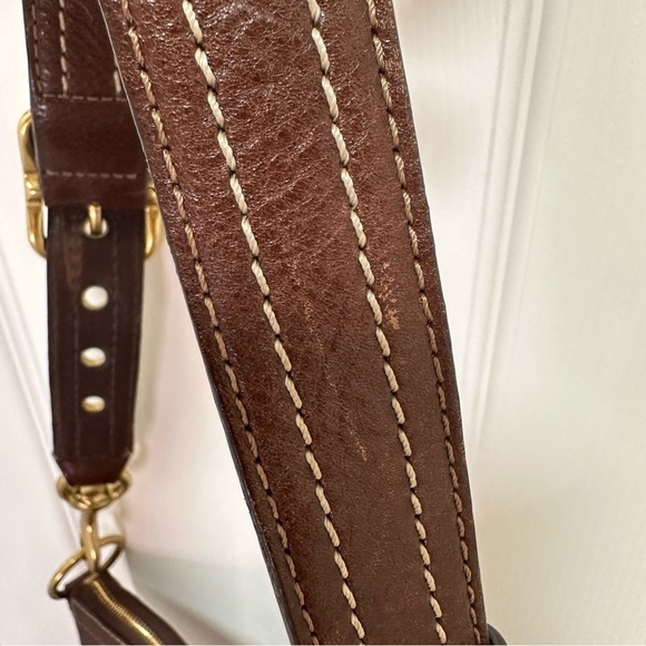 Coach Crossbody Patchwork Shoulder Bag Brown Multi - Picture 8 of 16